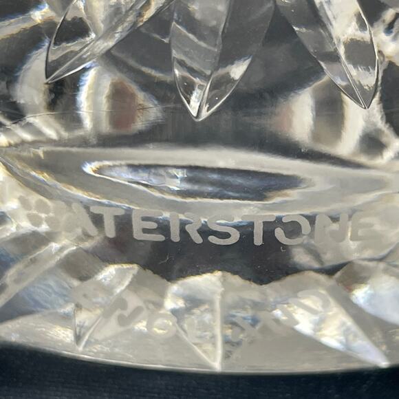 Waterstone England Crystal Quartz Small Desk or Mantel‎ Clock - Picture 5 of 6